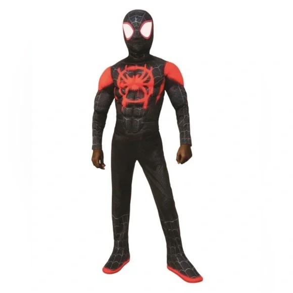 Spider-Man Miles Morales Deluxe Kids Costume Small (4-6) - Picture 1 of 3